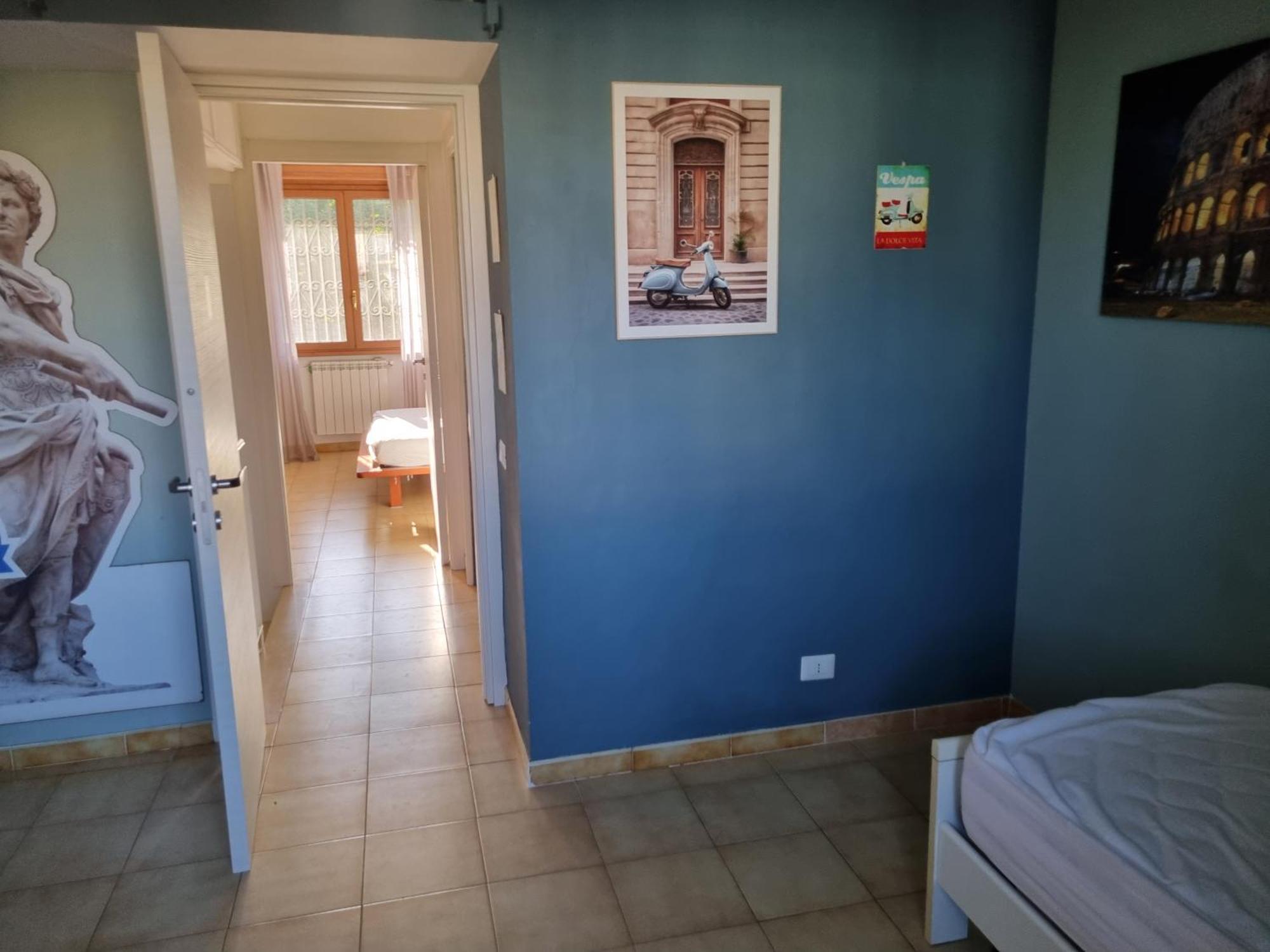 רומא Intero Appartamento Con Giardino E Parcheggio מראה חיצוני תמונה